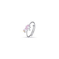 LUCA BARRA Girls steel ring with unicorn - Ring