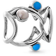 PANDORA 793819C01 Perforated Fish (Ag925/1000, 0.8g) - Bead (Charm)