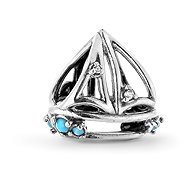 PANDORA 793905C01 Sailboat (Ag925/1000, 1.1g) - Bead (Charm)