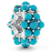 PANDORA 793897C02 Turquoise Bead Ocean (Ag925/1000, 1.7g) - Bead (Charm)