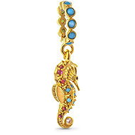 PANDORA 763895C01 Seahorse Pendant (Ag925/1000, 1.3g) - Charm