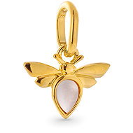 PANDORA 763826C01 Mini Pendant White Bee (Ag925/1000, 0.6g) - Charm