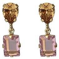 VICTORIA CRUZ Borea Light Amethyst (Ag925/1000, 2,5 g) - Earrings