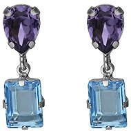 VICTORIA CRUZ Borea Aquamarine (Ag925/1000, 2,5 g) - Earrings