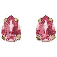 VICTORIA CRUZ Birthstone Rose (Ag925/1000, 1,3 g) - Earrings