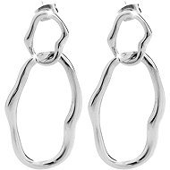 JSB Bijoux Two irregular interlaced ovals 61410203s - Earrings