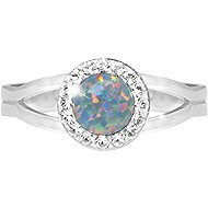 JSB Bijoux Opal with Swarovski Australian Shadow crystal stones 92700040aust (Ag925/1000, 2,08 g - Ring