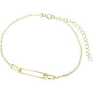 JSB Bijoux Linked ovals gold plated 92500521g (Ag925/1000, 2,46 g) - Bracelet