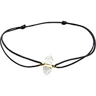 JSB Bijoux Gold plated crystal on string 92500529g-cr (Ag925/1000, 1,04 g) - Bracelet