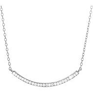 JSB Bijoux Bent line decorated with Swarovski Crystal stones 92300572cr (Ag925/1000, 1,84 - Necklace