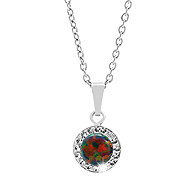 JSB Bijoux Opal with Swarovski Vitrail Medium 92300040vm (Ag925/1000, 1,86 g) - Necklace
