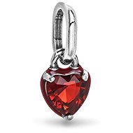 PANDORA Bead 793042C05 Mini Red Heart Pendant - Bead (Charm)