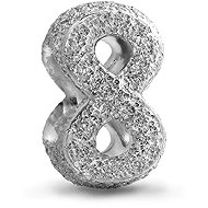 PANDORA Bead 794523C00 Mini Textured Infinity Symbol - Bead (Charm)