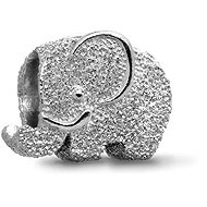 PANDORA Bead 794528C00 Mini Textured Elephant - Bead (Charm)