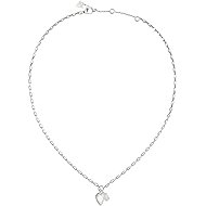 GUESS Crystal Love ladies silver tone necklace JUBN06359JWRHT/U - Necklace