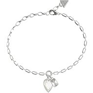 GUESS Crystal Love ladies silver-tone bracelet JUBB06360JWRHS - Bracelet