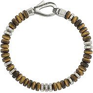 GUESS Life In Tokyo Gents Silver Tone Bracelet JUMB06092JWSTBWL - Bracelet
