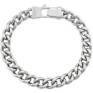 GUESS Lo Studio Gents Silver Tone Bracelet JUMB06104JWSTL - Bracelet