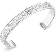 GUESS 4G Supreme Ladies Silver Tone Bracelet JUBB06401JWRHS - Bracelet