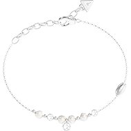 GUESS Pearly Ladies Silver Tone Bracelet JUBB06481JWRHS - Bracelet