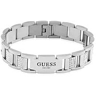 GUESS Frontiers Gents Silver Tone Bracelet JUMB01341JWSTT/U - Bracelet