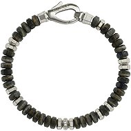GUESS Life In Tokyo Gents Silver Tone Bracelet JUMB06092JWSTGRL - Bracelet