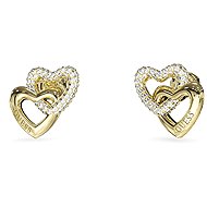GUESS Beloved Ladies Gold Tone Earrings JUBE06015JWYGT/U - Earrings