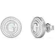 GUESS G Talisman ladies silver tone earrings JUBE06211JWRHT/U - Earrings