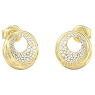 GUESS Moon Drops Ladies Gold Tone Earrings JUBE06247JWYGT/U - Earrings
