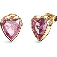 GUESS Crystal Love ladies gold-tone earrings JUBE06361JWYGPKT/U - Earrings