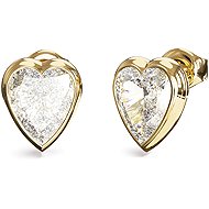 GUESS Crystal Love ladies gold tone earrings JUBE06361JWYGT/U - Earrings