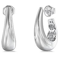 GUESS Madison Ladies Silver Tone Earrings JUBE06430JWRHT/U - Earrings