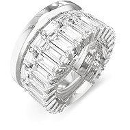 GUESS Les Baguettes ladies silver tone ring JUBR06328JWRH54 size 54 - Ring