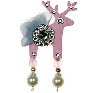  Mini brooch Deers - Cupcake  - Brooch