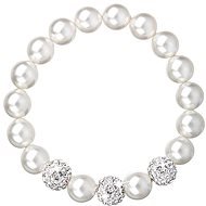 Biely perlový náramok Swarovski 33057.1 - Náramok