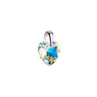 SWAROVSKI ELEMENTS Crystal AB Pendant Decorated with Crystals 34002.2 (925/1000, 3.3g) - Charm