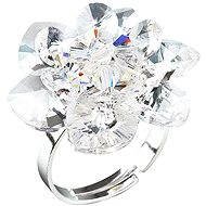 Ring Crystal Swarovski Crystal 35012.1 (925/1000; 6.6g) size 53-60 - Ring