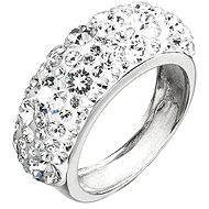 Ring Decorated with Swarovski Crystals 35031.1 (925/1000; 4.1g) size 54 - Ring