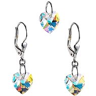 AB Set with Swarovski Crystals (925/1000; 2.2g) - Jewellery Gift Set