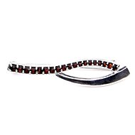 CZECH GRANATE 15071045001 (925/1000, 3.75 g) - Brooch