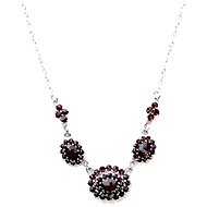 CZECH GRANATE 17074945001 (925/1000; 6.55 g) - Necklace