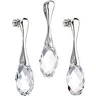 Crystal Set Decorated Swarovski Crystals (925/1000, 8.1g) - Jewellery Gift Set