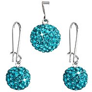 Jewellery Set With Stones 59072.3 Bl. Zircon - Jewellery Gift Set