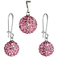 Jewellery Set With Stones 59072.3 Rose - Jewellery Gift Set