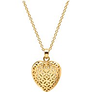Flo Heart Shaped Locket 14K - Necklace