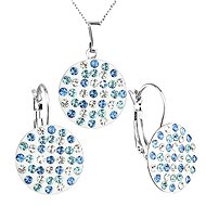 Sapphire Jewellery Set made with Swarovski Crystals 59007.3 - Jewellery Gift Set