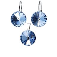 Light sapphire kits made with Swarovski® crystals 39012.3 - Jewellery Gift Set