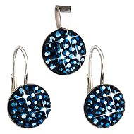 Metalic blue kits made with Swarovski® crystals 39086.5 - Jewellery Gift Set