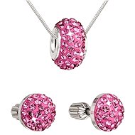 Rose sets made with Swarovski® 39200.3 crystals - Jewellery Gift Set