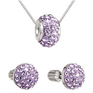 Violet kits made with Swarovski® 39200.3 crystals - Jewellery Gift Set